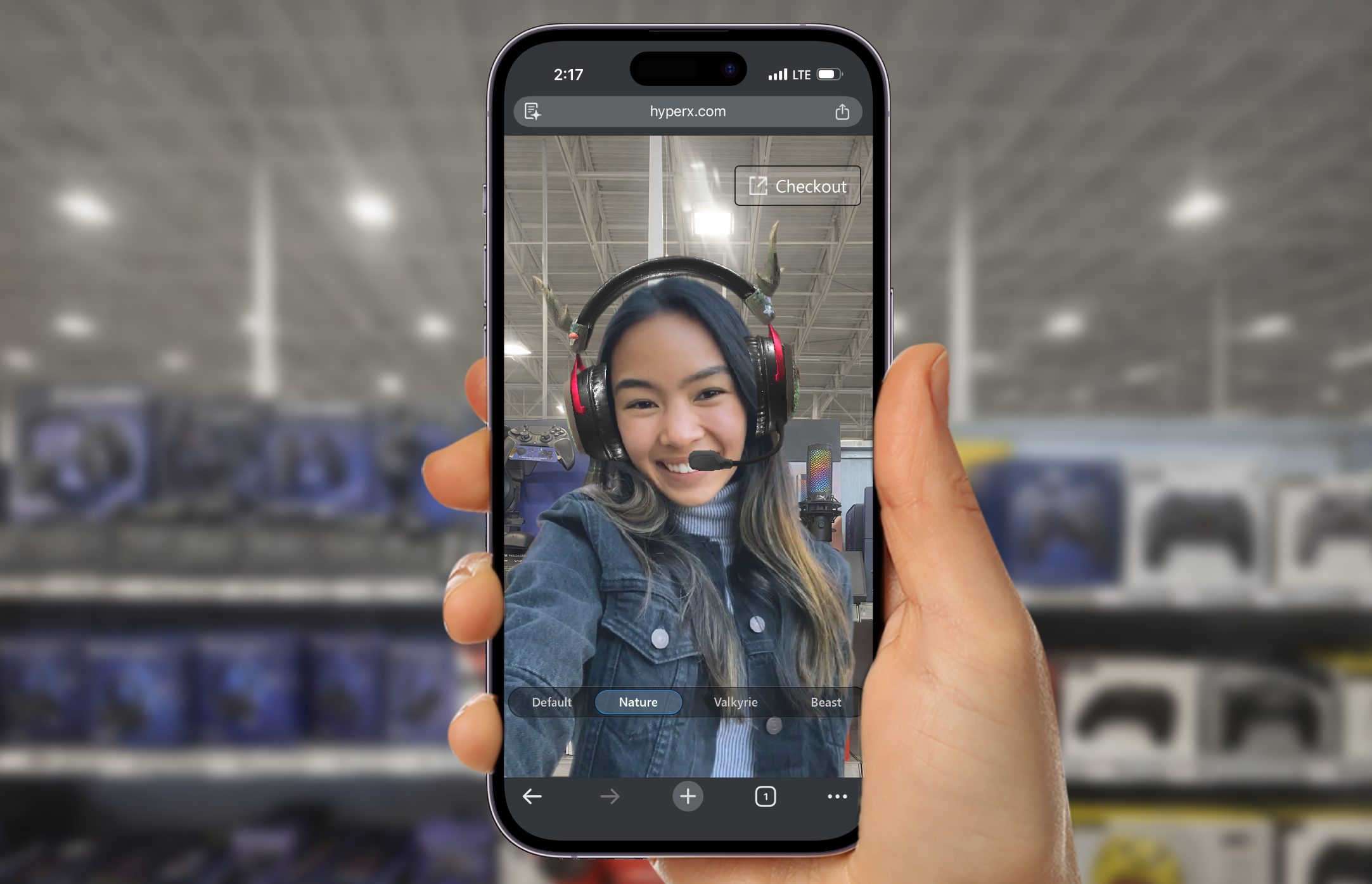 HyperX AR Retail Experience